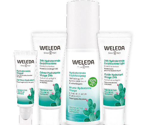Hydraterende gezichtsverzorging producten van Weleda
