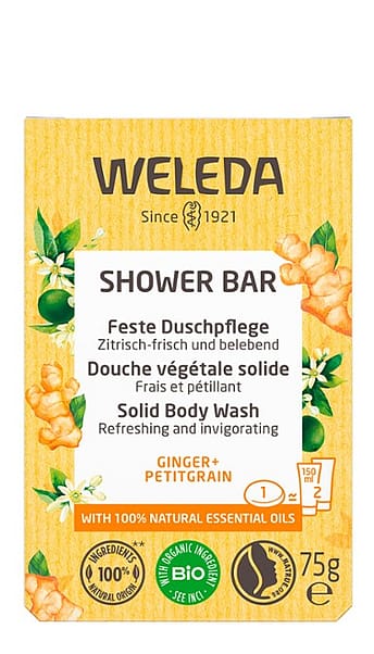 Shower Bar Ginger + Petitgrain