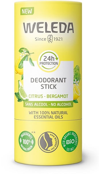Citrus + Bergamot 24H Deodorant Stick