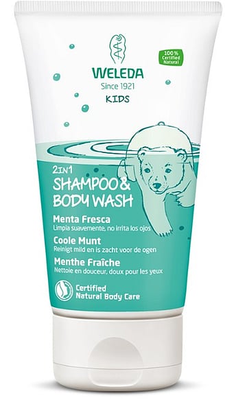 Kids 2in1 Shampoo & Body Wash Coole Munt