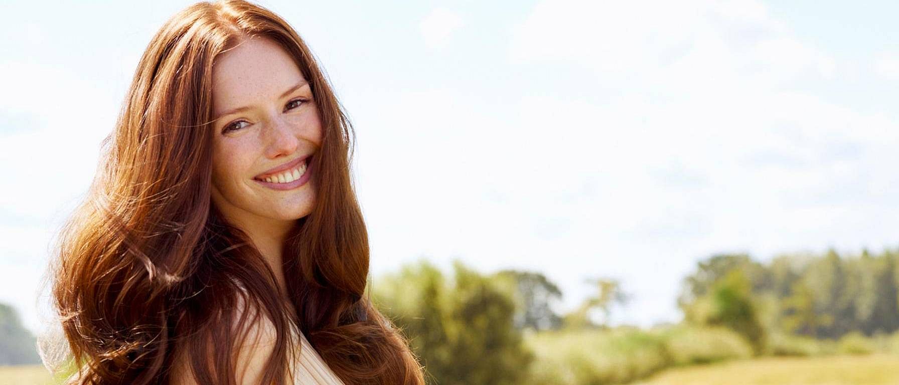 Woman in nature