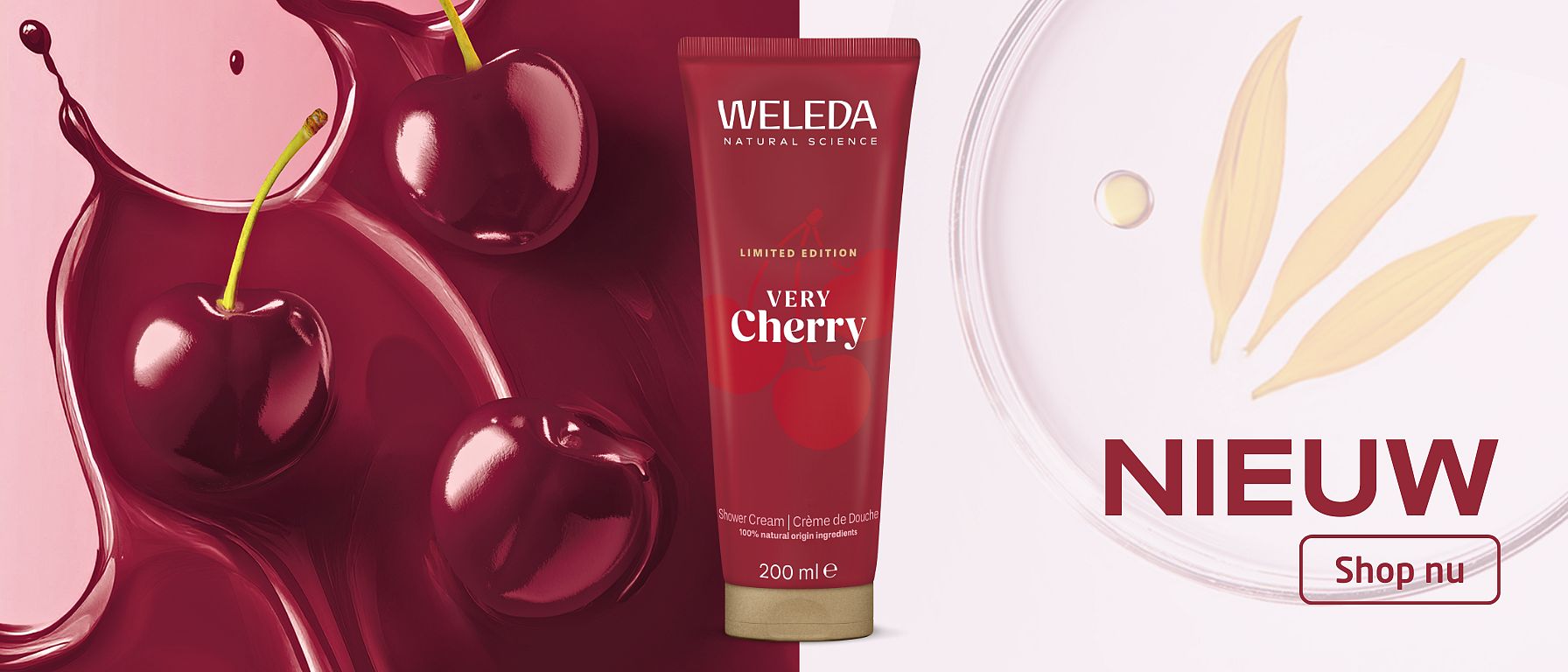 Limited Edition: Very Cherry Douchecrème en cadeauset