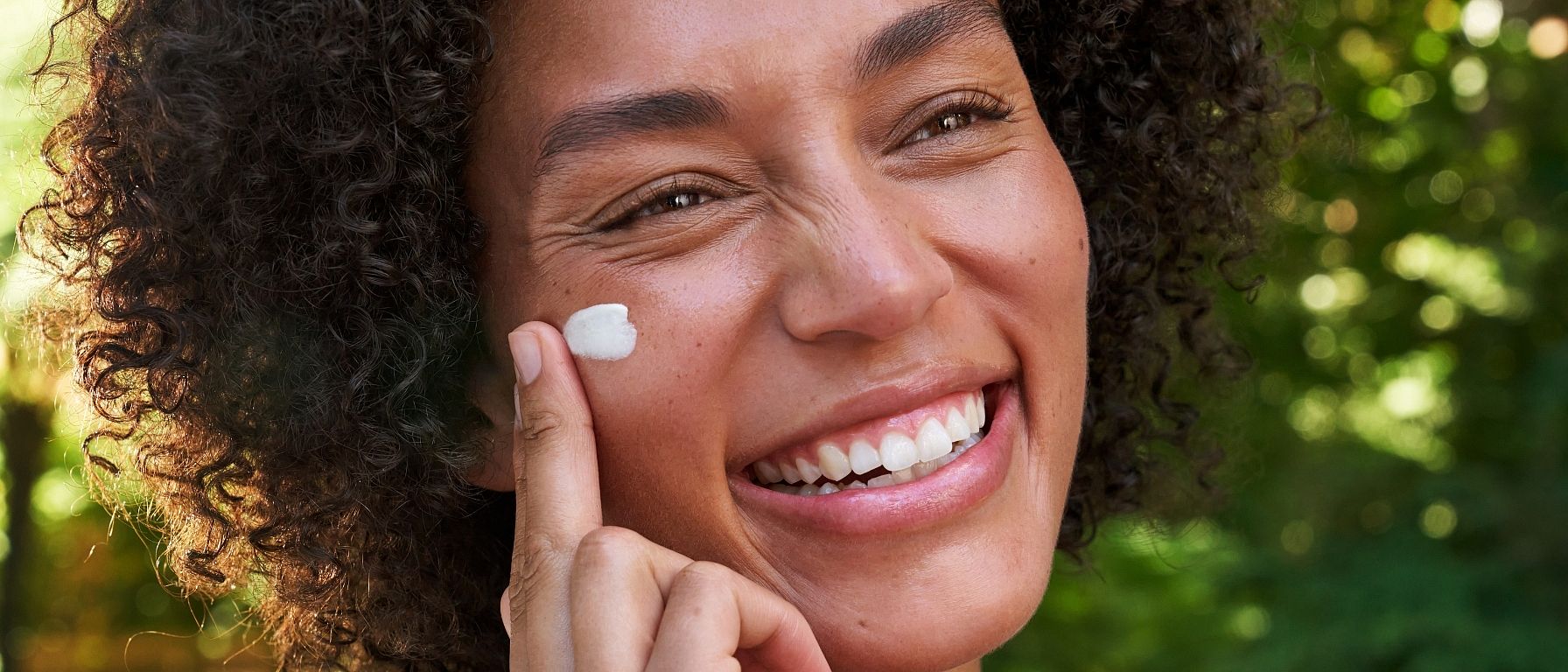 Skin Food op gezicht