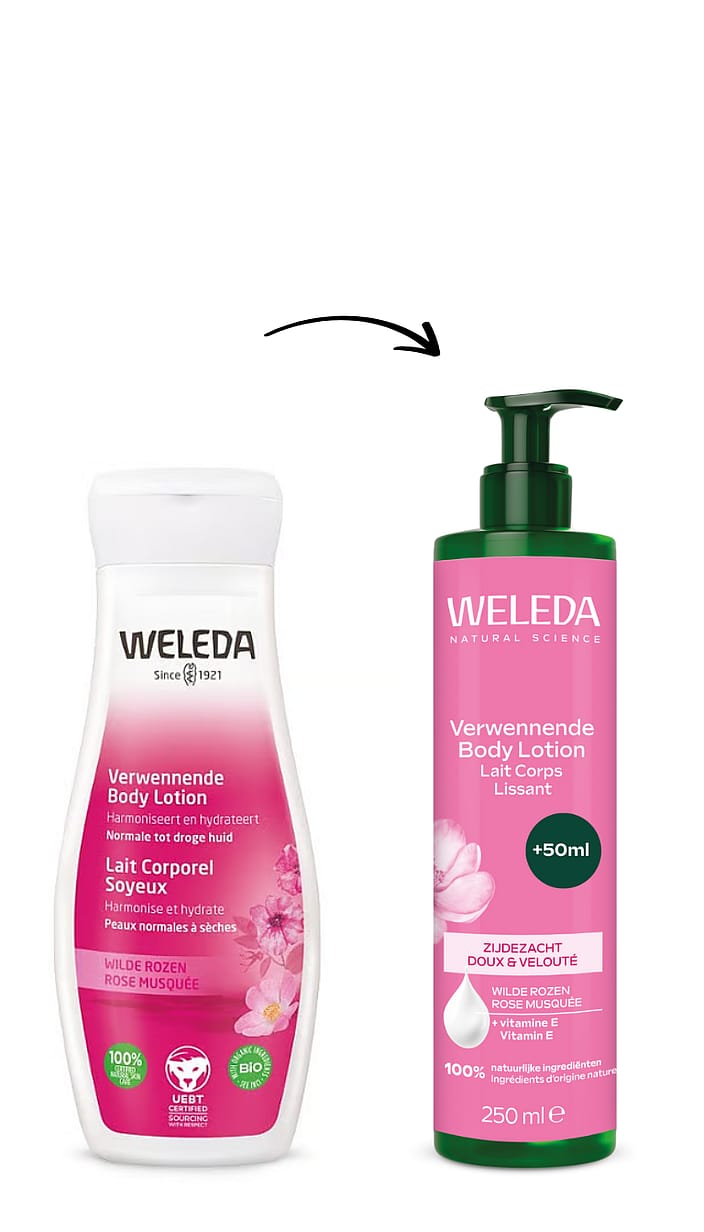 Verwennende Body Lotion Wilde Rozen