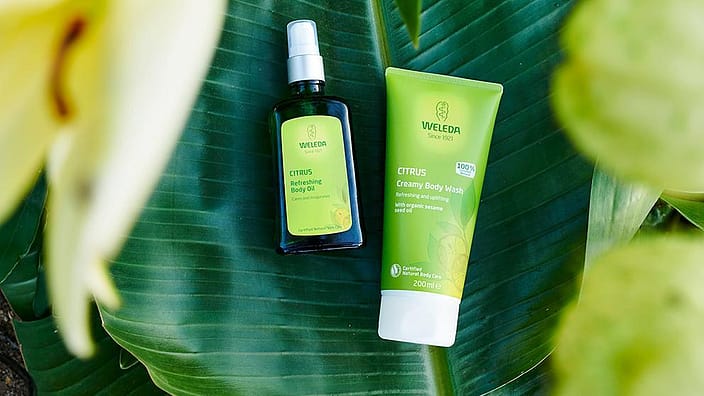 Weleda verpakkingen Citrus