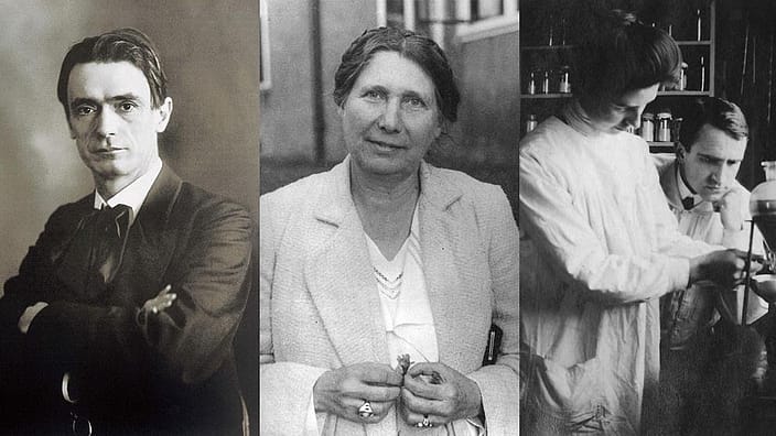 De oprichters van Weleda
