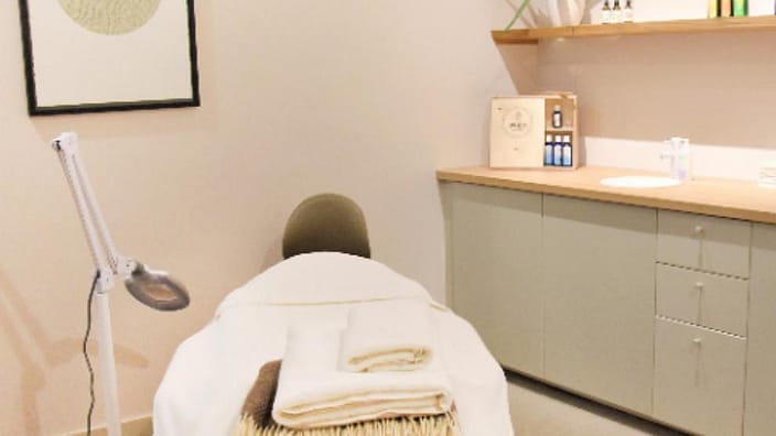 Interieur Weleda City Spa