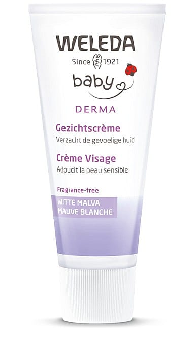Baby Sensitive Witte Malva Gezichtscrème