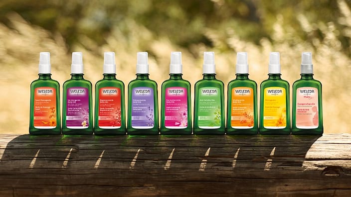 Weleda Massageoliën