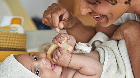 Luierverschoning baby