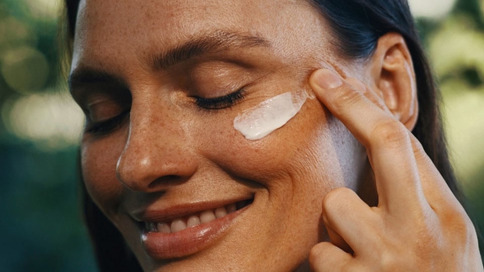 Anti-rimpelcrème op gezicht